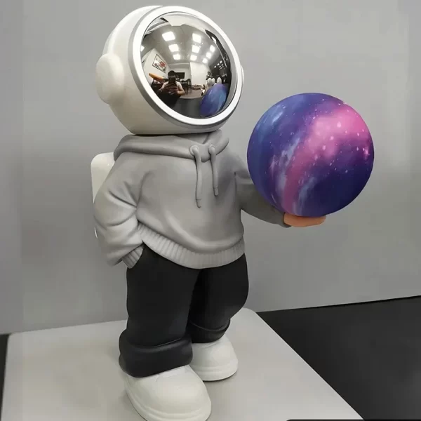 LAMPARA ASTRONAUTA CON PARLANTE