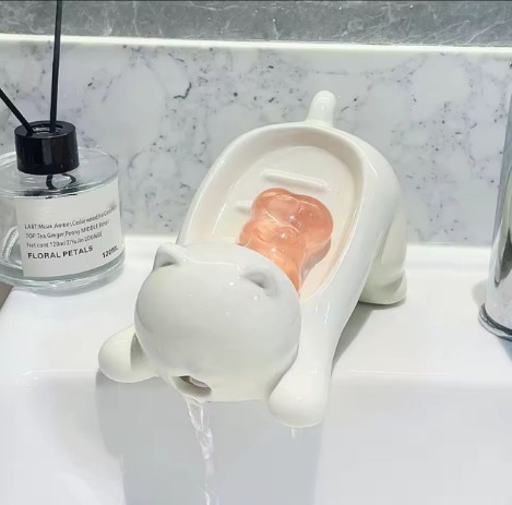 image (11) JABONERA GATITO CON DRENAJE - Imagen 1