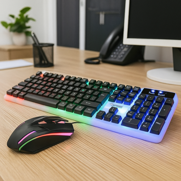KIT TECLADO Y MOUSE GAMER